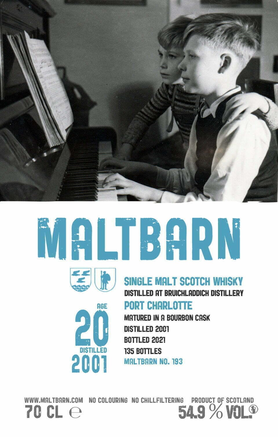 Maltbarn No.193 Port Charlotte 20yo 2001 Bourbon:圖片 2