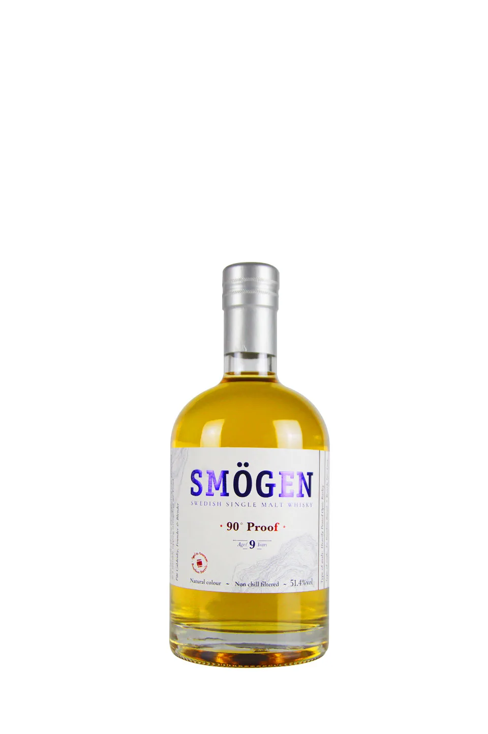 Smögen 90° Proof 9yo Ex Bourbon Barrel 51.4%