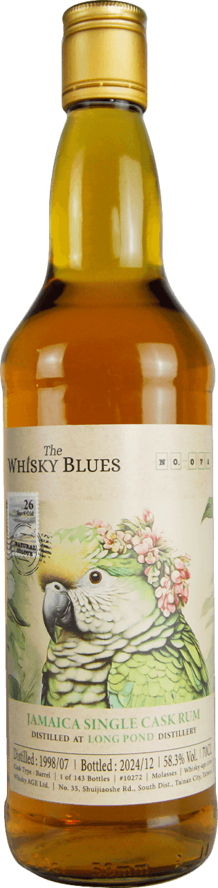The Whisky Blues No.072 Long Pond 1998 26yo Barrel 58.3%:圖片 2