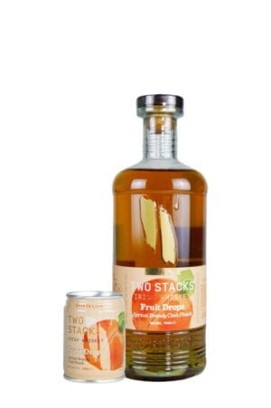 Two Stacks Fruit Drops Apricot brandy cask finish 50% 700ml+100ml