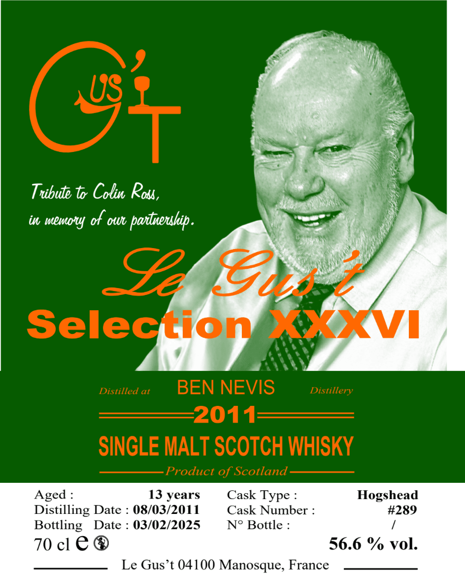 Le Gus't Ben Nevis 2011 13yo Hogshead 56.6%:圖片 2