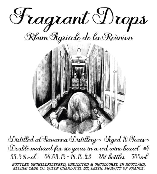 Fragrant Drops Reunion (Savanna) Rum 2013 10yo Red Wine Barrel Double Maturation 55.3%:圖片 2