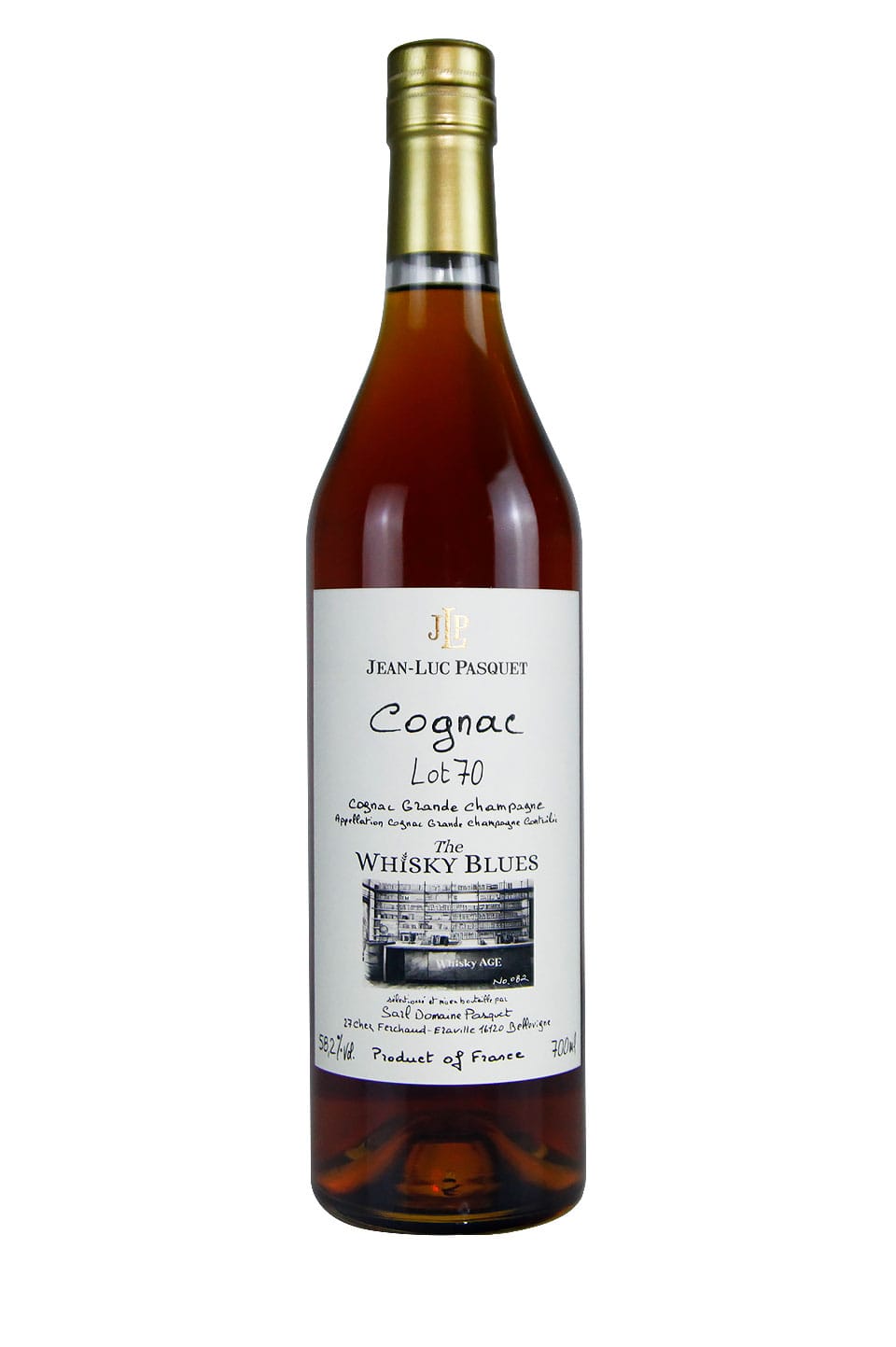 The Whisky Blues No.082 Jean-Luc Pasquet Cognac Grande Champagne Lot70 58.2%:圖片 2