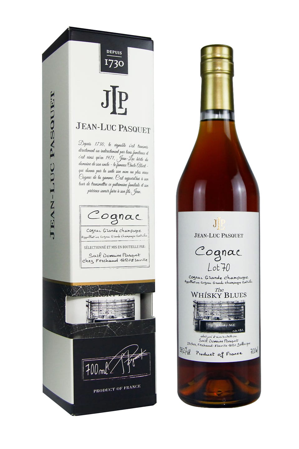 The Whisky Blues No.082 Jean-Luc Pasquet Cognac Grande Champagne Lot70 58.2%