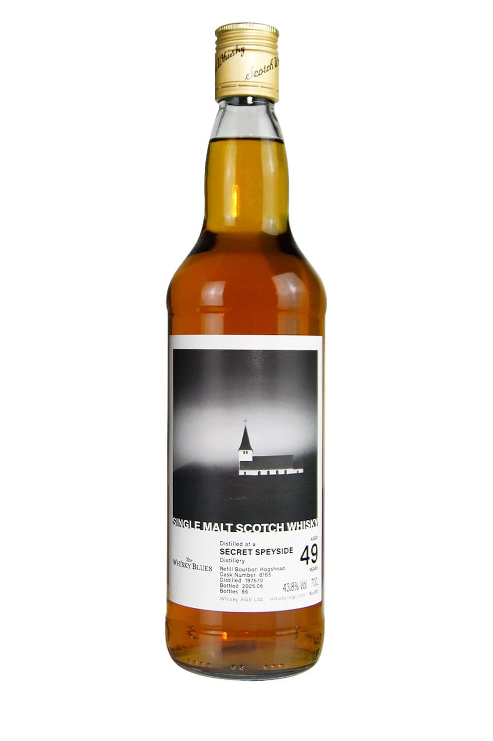 The Whisky Blues No.085 Secret Speyside 1975 49yo Refill Bourbon Hogshead 43.8%:圖片 2