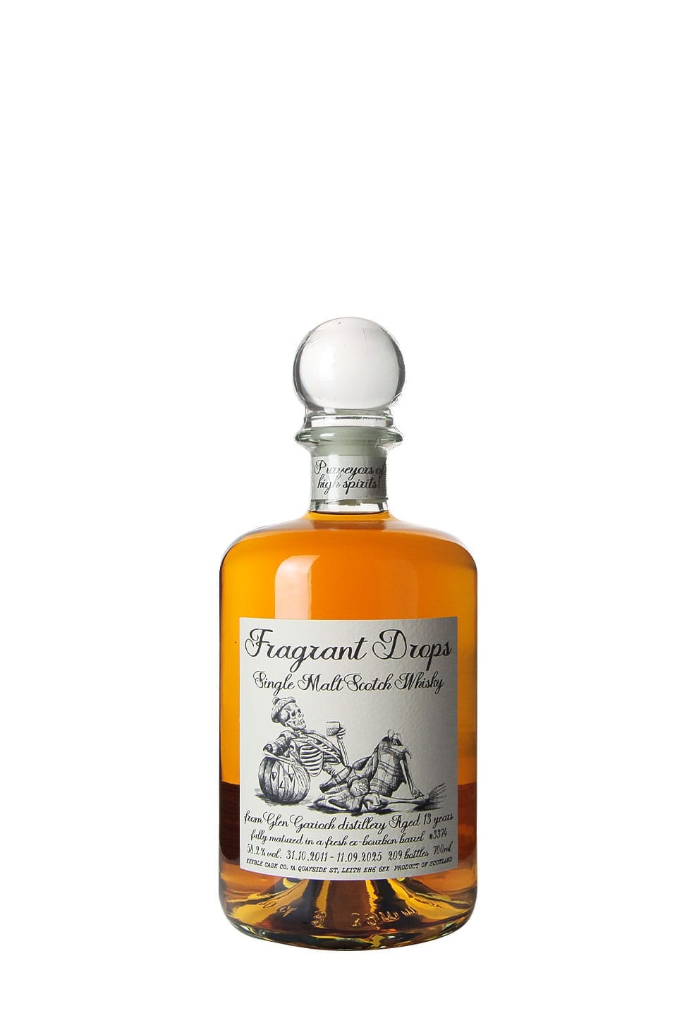 Fragrant Drops Glen Garioch 2011 13yo 1st-fill ex-Bourbon Barrel 58.2%