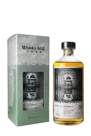 The Whisky Blues, No.099 Bushmills 1991/12/12 34yo 1st Fill Bourbon Barrel 46.2%