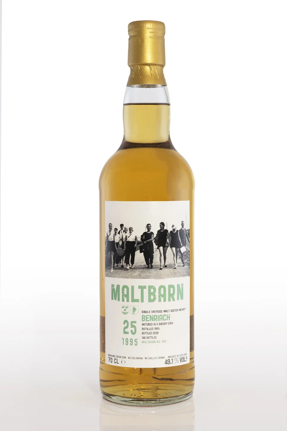 Maltbarn Benriach 25yo 1995 Sherry 49.1% – Whisky AGE・艾雷重擊