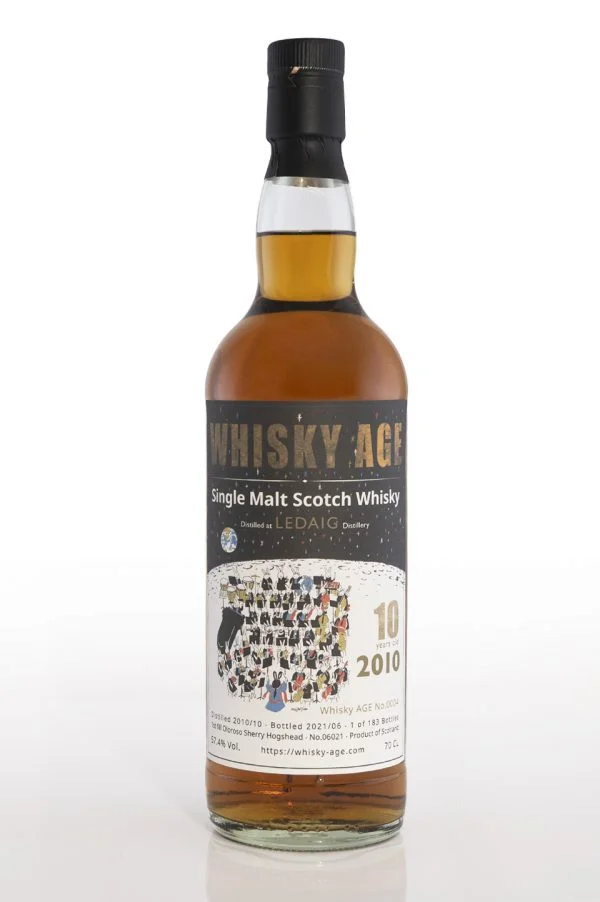 WHISKY AGE No.0004 Ledaig 10yo 2010 1st fill Oloroso Sherry Hogshead 57.4% - 画像 (2)