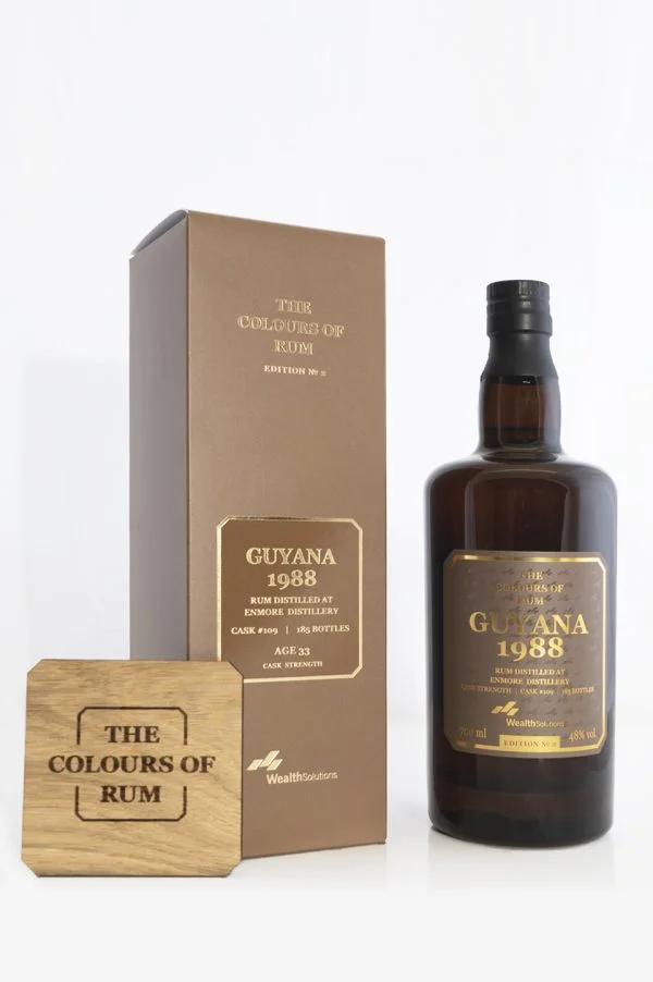 The Colours of Rum Guyana edition No. 2 Enmore 33yo 1988