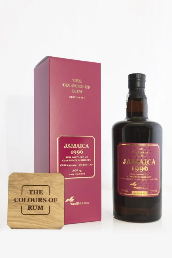 The Colours of Rum Jamaica edition No. 3 Clarendon 25yo 1996 67%