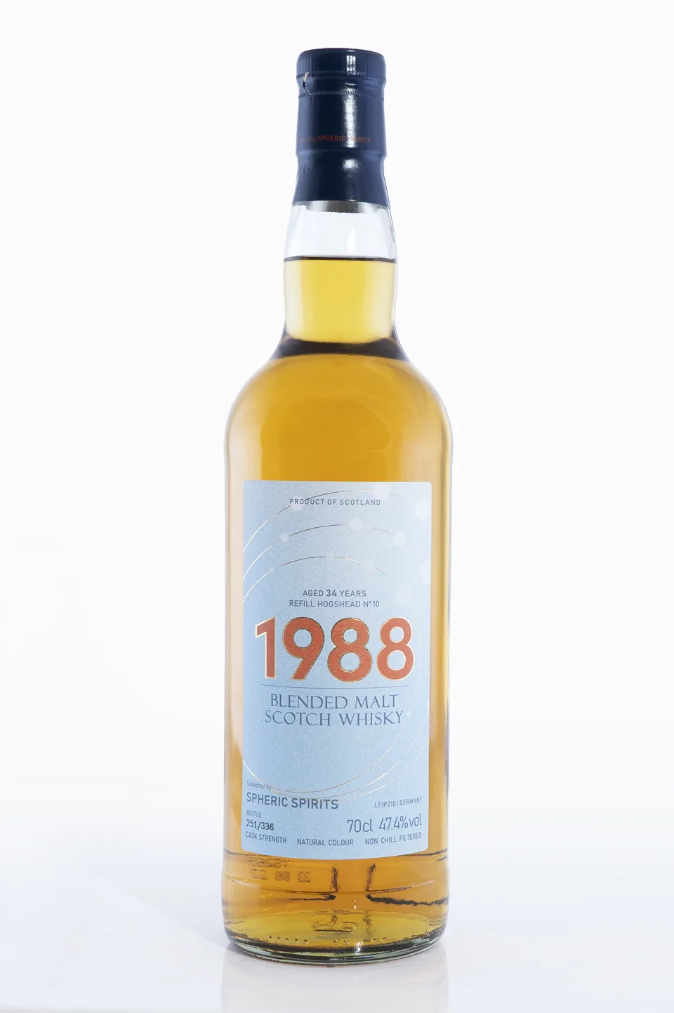 Spheric Spirits Blended Malt 34yo 1988 Refill Hogshead – Whisky 