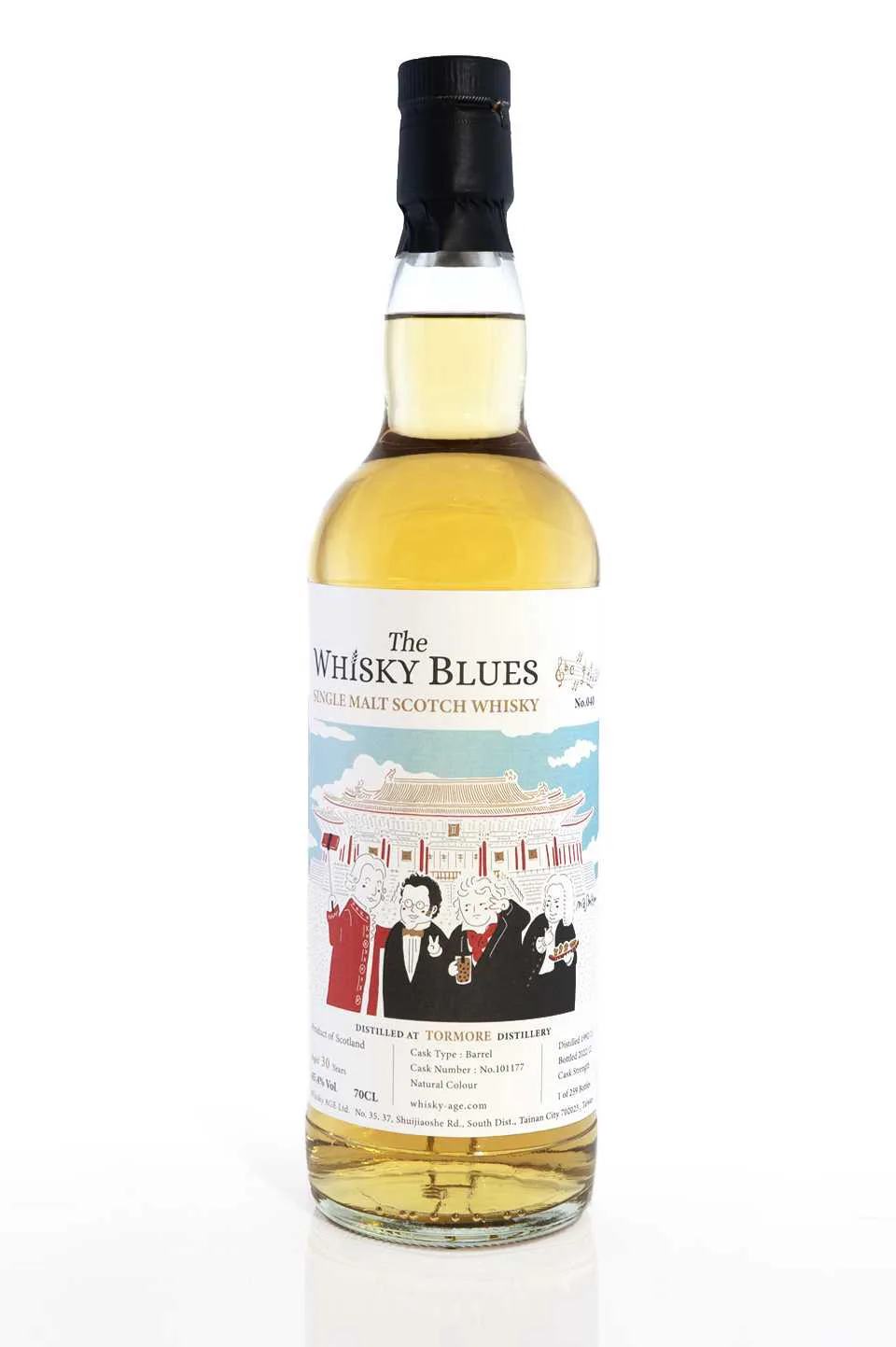 The Whisky Blues No.040 Tormore 1992 30yo Barrel 45.4% – Whisky 