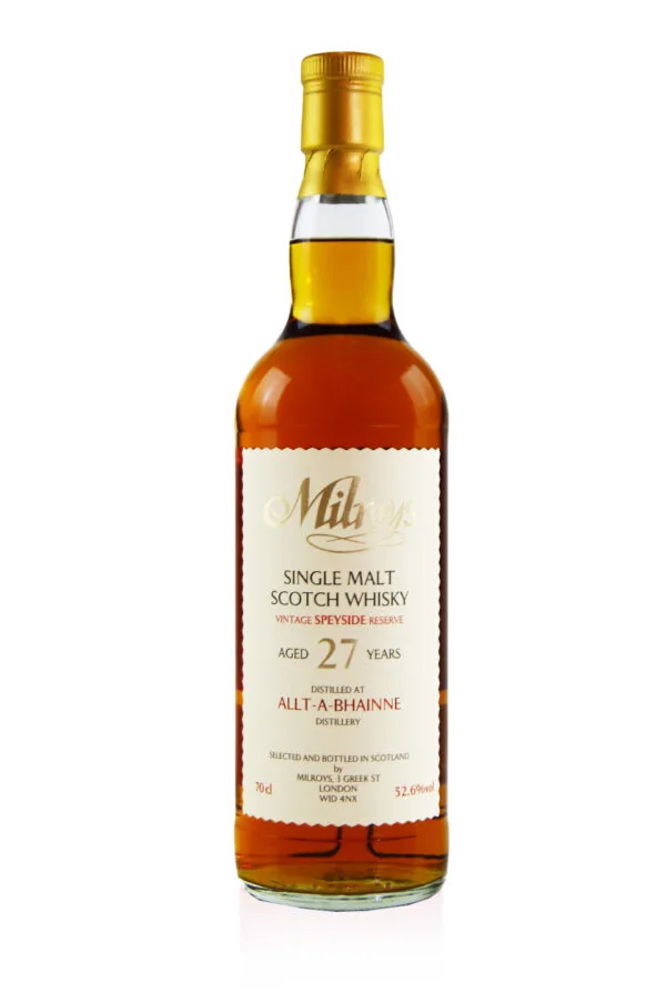 Milroy's of Soho Allt-a-Bhainne Vintage Reserve 1995 27yo 52.6%