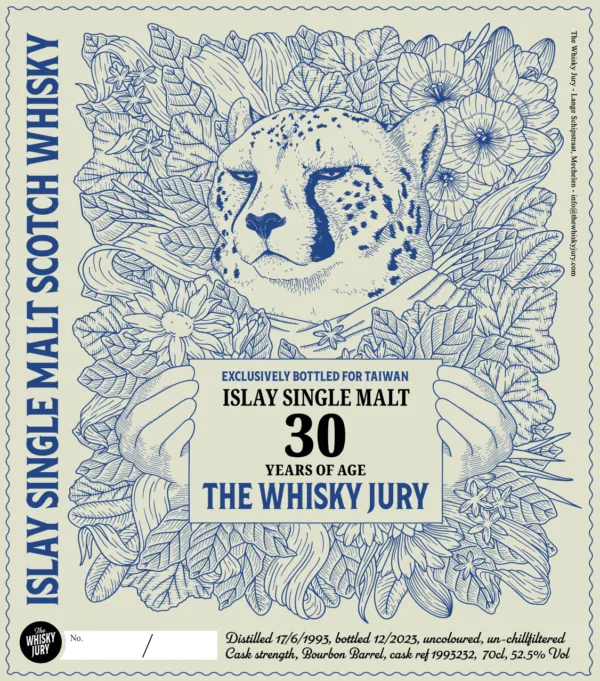 The Whisky Jury Peated Islay 1993 52.5% 台灣專屬桶：圖片 2