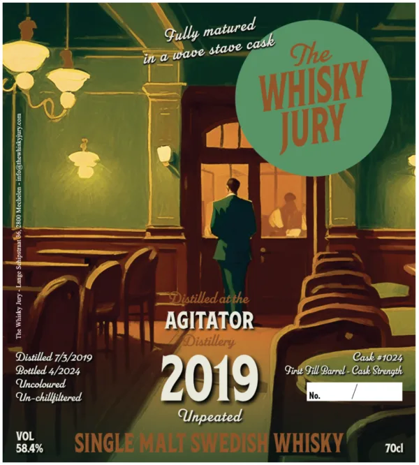 The Whisky Jury Agitator (Unpeated)  2019 58.4%：圖片 2