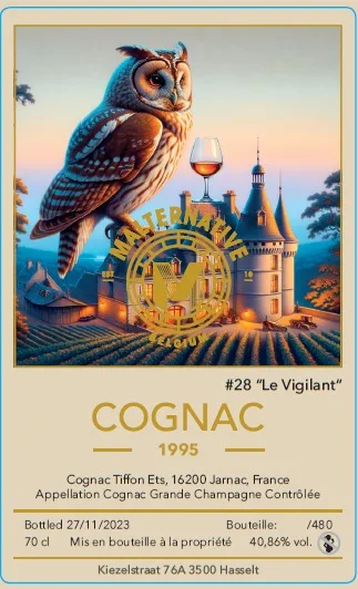 Malternative Belgium Cognac #28 1995 Le Vigilant 40.9%：圖片 2