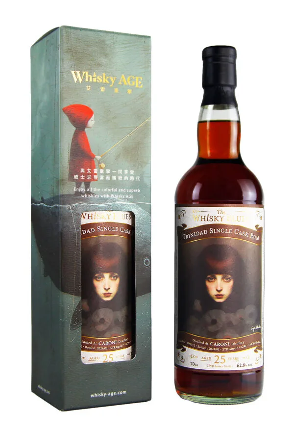 The Whisky Blues No.065 Caroni 1998 25yo STR Barrel L/L 62.8%