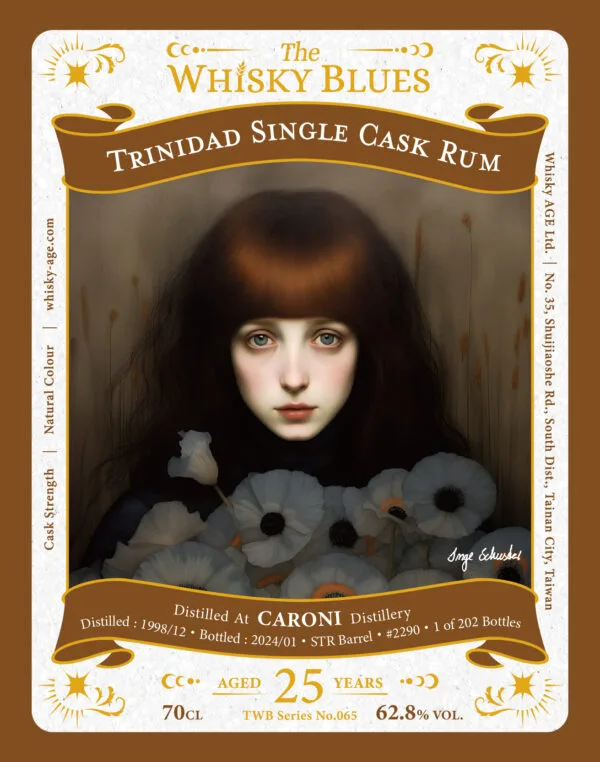 The Whisky Blues No.065 Caroni 1998 25yo STR Barrel L/L 62.8% - 이미지 3