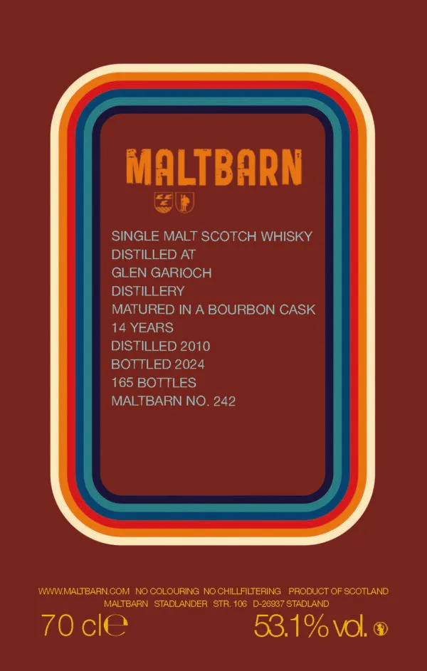 Maltbarn Glen Garioch 2010 14yo Bourbon 53.1%：圖片 2