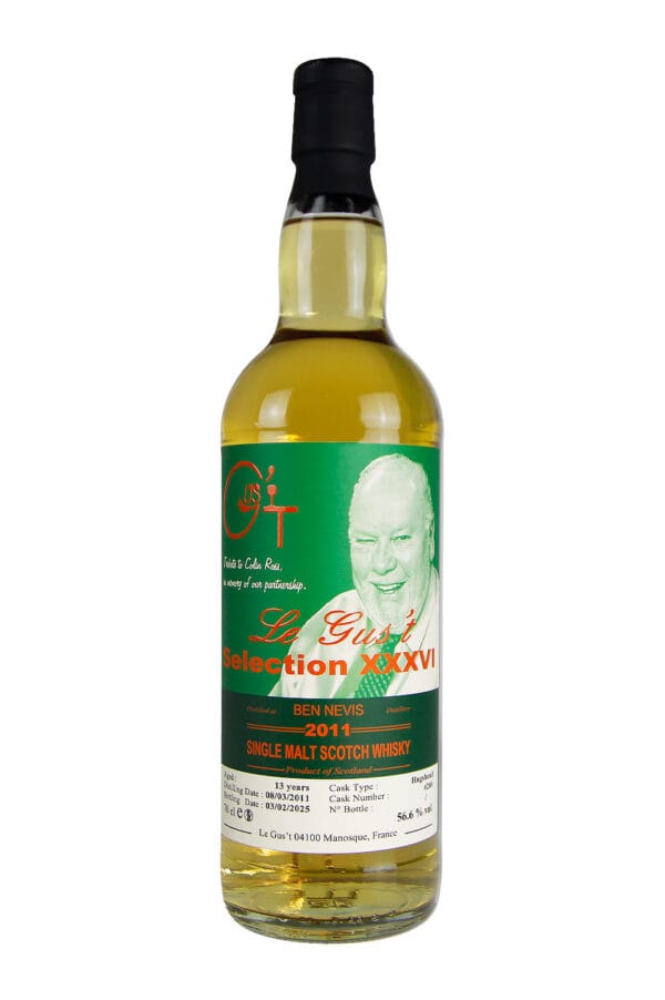 Le Gus't Ben Nevis 2011 13yo Hogshead 56.6%
