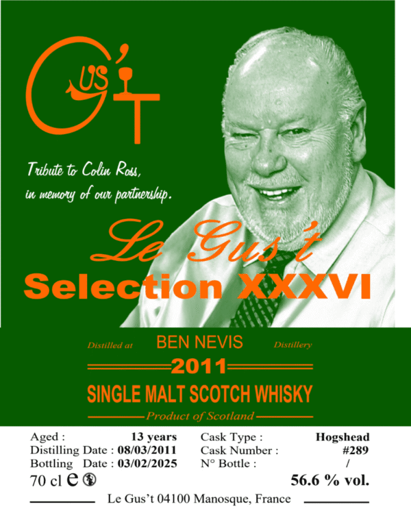 Le Gus't Ben Nevis 2011 13yo Hogshead 56.6%：圖片 2