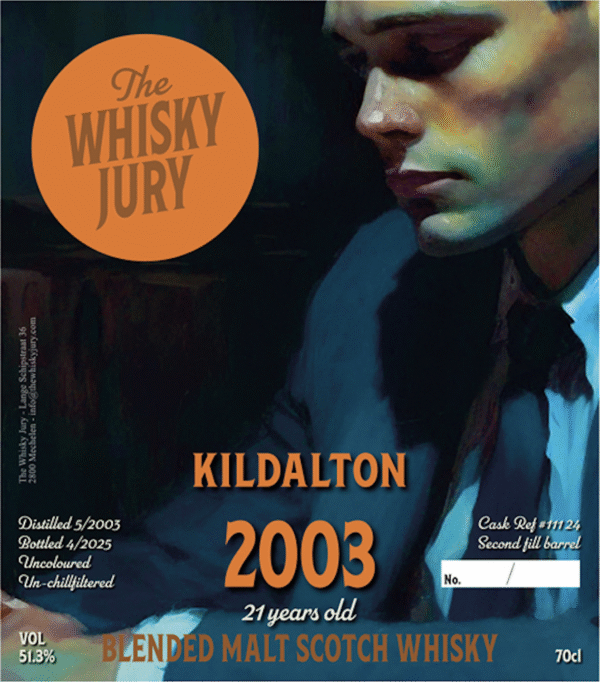 The Whisky Jury KILDALTON (teaspoon Ardbeg) 2003 21yo 2nd Fill Barrel 51.3%：圖片 2