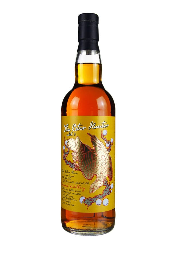 The Whisky Jury Diamond (Guyana);  THE ESTER HUNTER CATCH 3 2014 Refill Bourbon Cask 53.6%