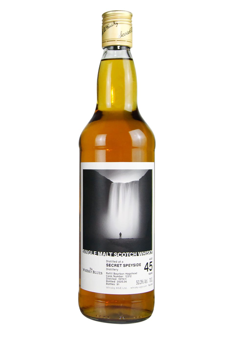 The Whisky Blues No.084 Secret Speyside 1979 45yo Refill Bourbon Hogshead 50.3%:圖片 3