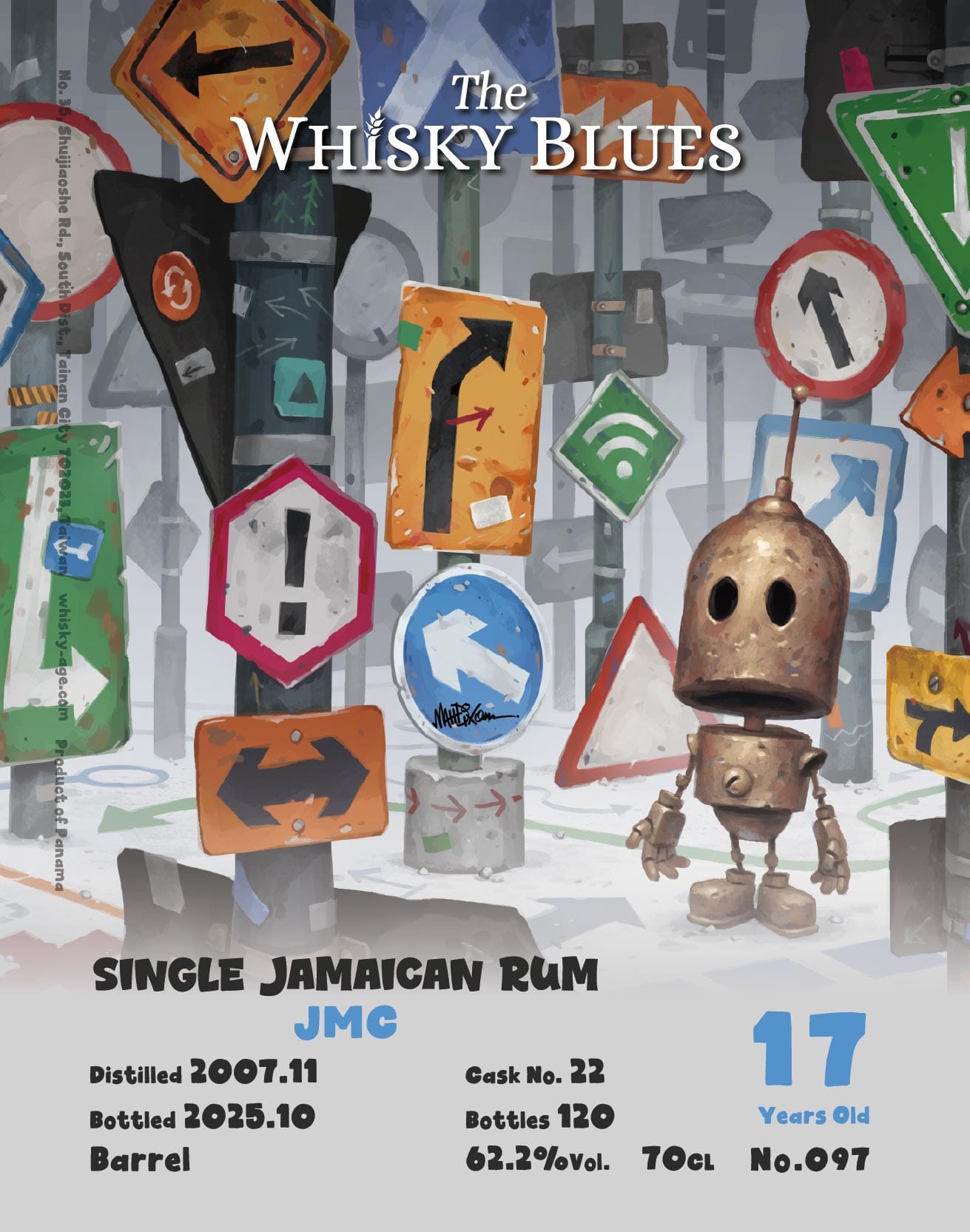 The Whisky Blues No.097 JMC 2007/11 17yo Barrel 62.2%:圖片 2
