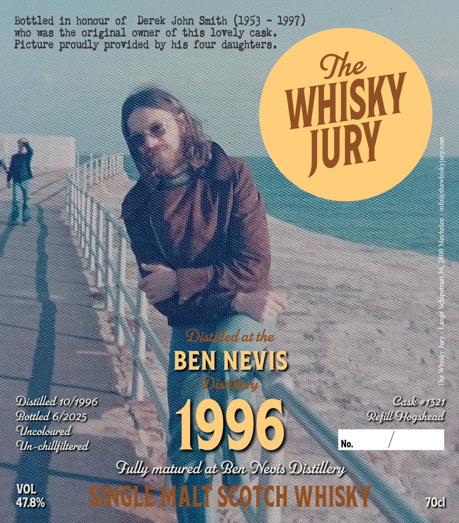 The Whisky Jury Ben Nevis 1996 28yo Refill Hogshead 47.8% - 이미지 2