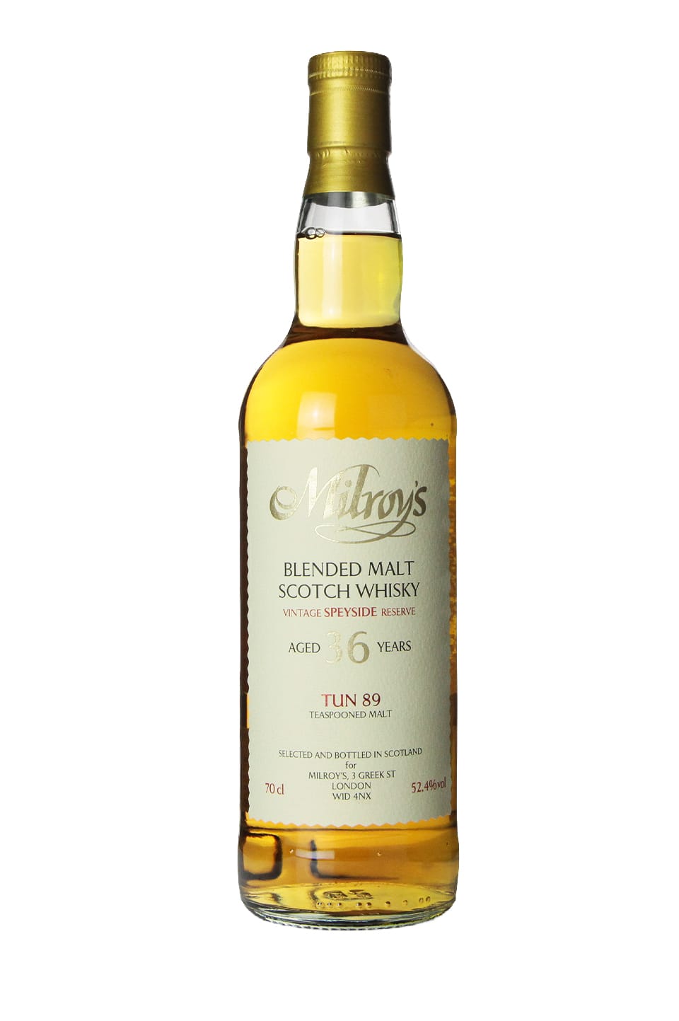 Milroy's of Soho Tun 89 Teaspooned Malt 1989/10/21 36yo Barrel 52.4%:圖片 3
