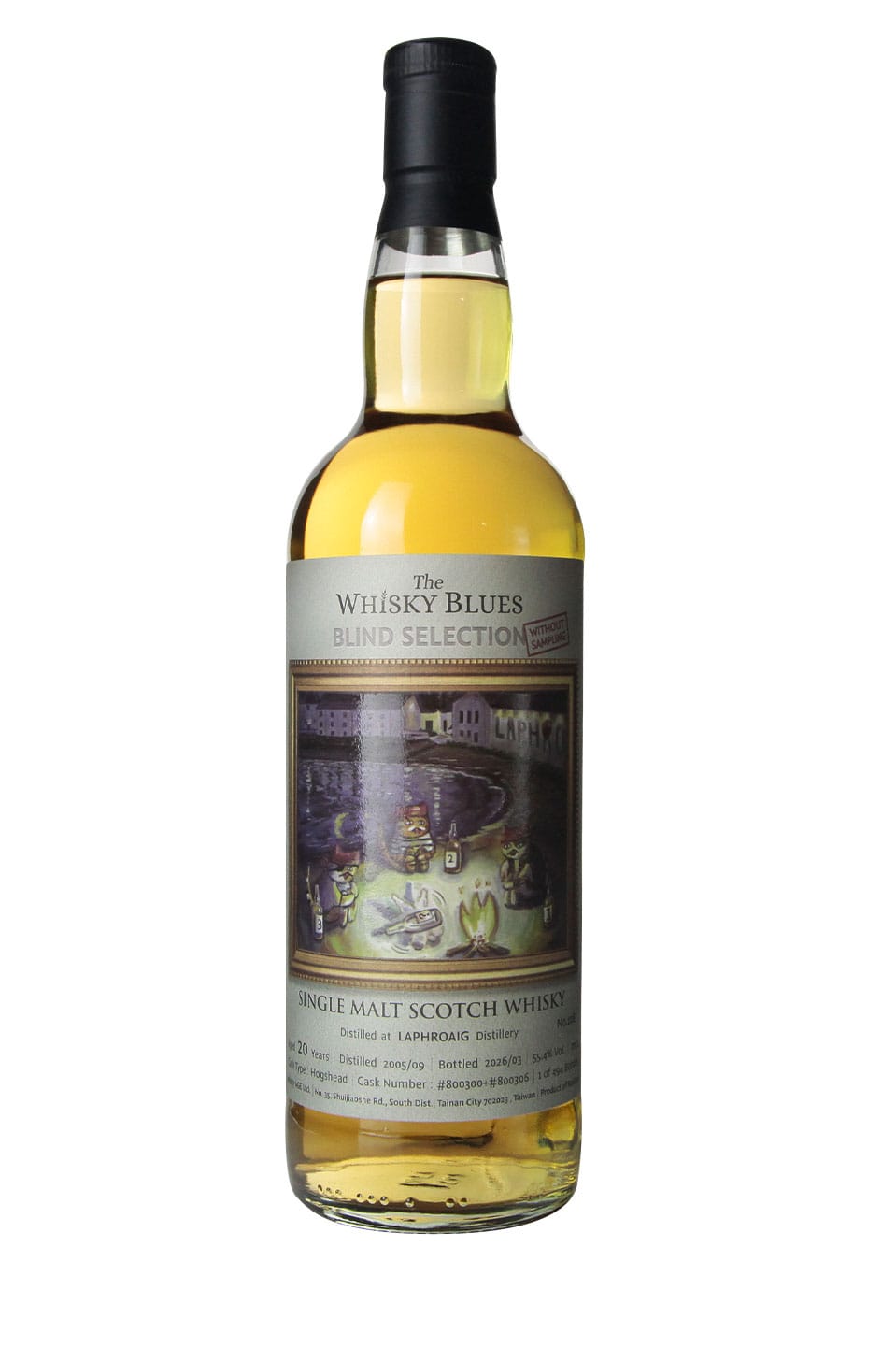 The Whisky Blues No.108 Laphroaig 2005/09 20yo Hogsheads 55.4%